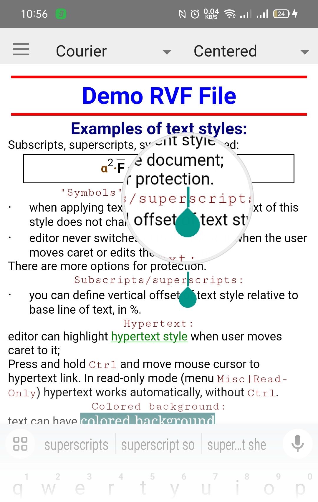 Delphi 12, Android, FireMonkey, TRichViewEditor