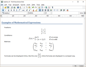 Mathematische Formeln